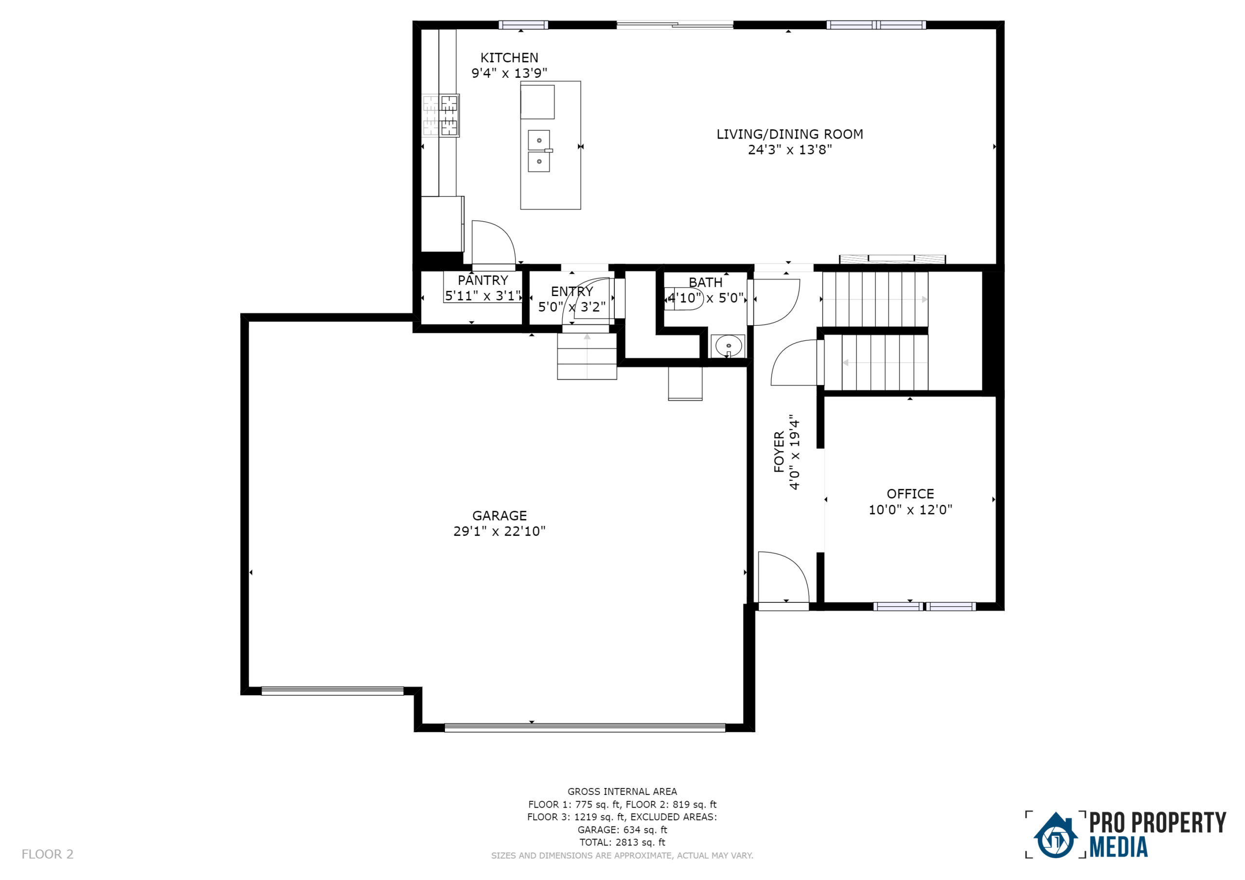 Des Moines Real Estate Schematic Floor Plan Pro Property Media